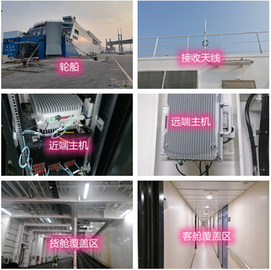  清新海上游轮轮船渔船覆盖案例