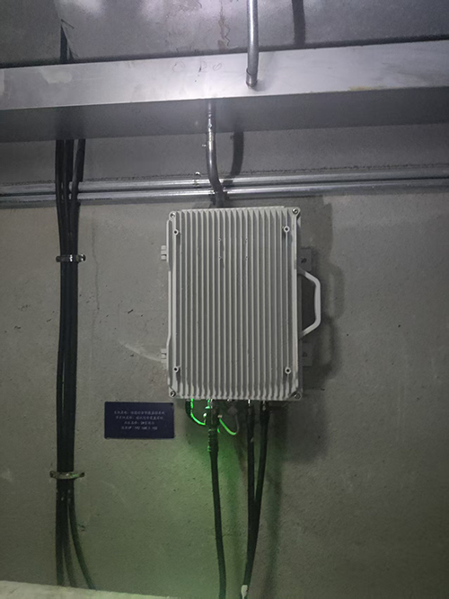  清新电力管廊覆盖漏缆方式案例